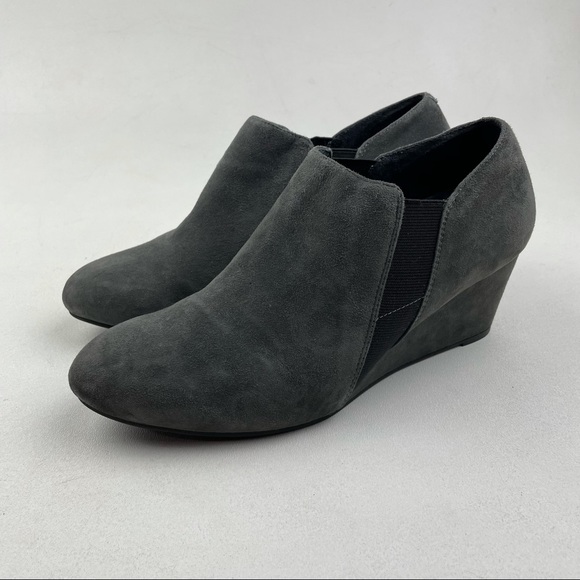 Vionic Shoes - Vionic elevated Stanton slate grey Ankle Boots size 9.5